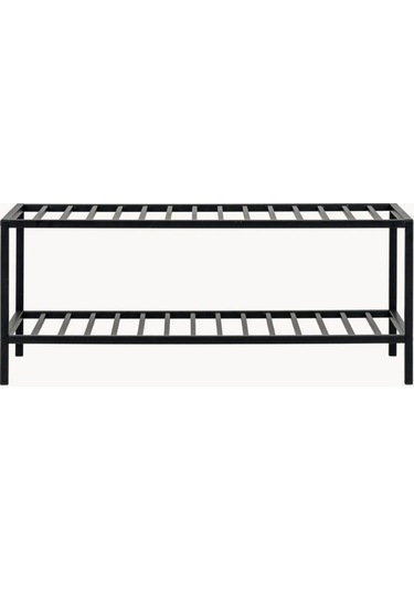 Vita Metal Profil Ayakkabı Rafı Siyah