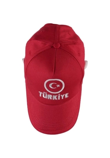 Lavinya Türkiye Ay Yıldız Bayrak Şapka Kırmızı