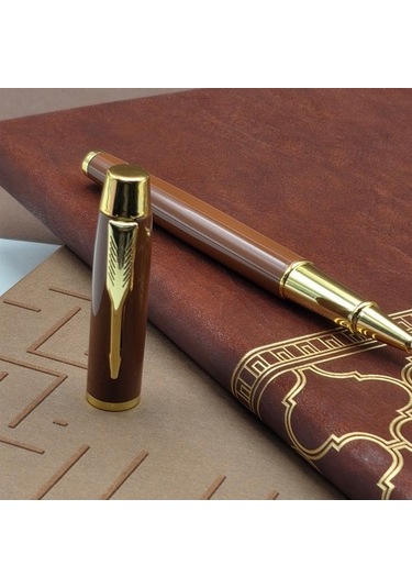 Öğretmenler Günü Hediyesi Kutulu Deri Defter Kalem Seti 32898422