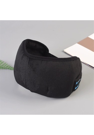 Teltree Kırmızı Bluetooth Göz Maske Kulaklığı - Akıllı Kablosuz Müzik/arama, 3d Ses, Uyku Için Işık Engelleme, Konforlu Ve Nefes Alır