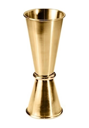 Biradlı İkili Jigger 3/6 Cl Gold Altın