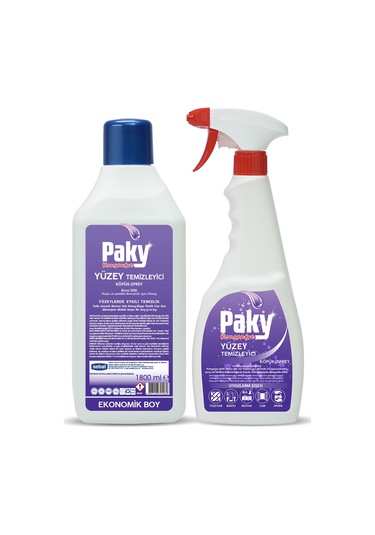 Paky Konsantre Yüzey Temizleyici Seti 1800 + 750 ML