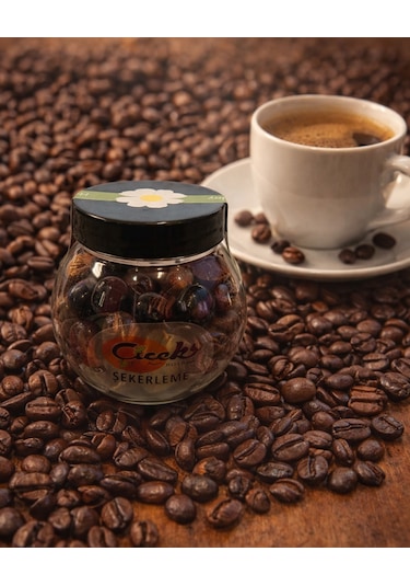Çiçek Şekerleme Kahveli Akide Şekeri 100 Gr