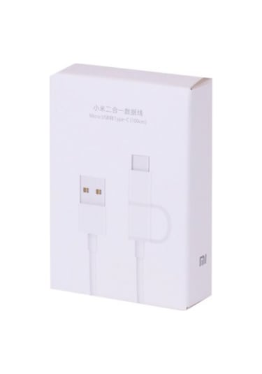 Mi 2'li Micro Usb Type-c Şarj Ve Data Kablosu