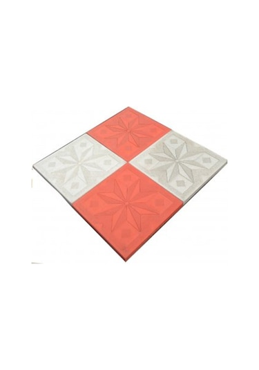 Plastik Parke Taşı Kalıbı Tretuar Sakarca 6 Cm( 5 Ad)