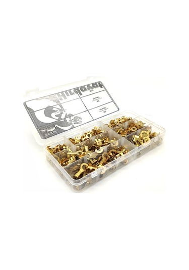 370 Parça Izolesiz Yuvarlak Tip Kablo Ucu Seti