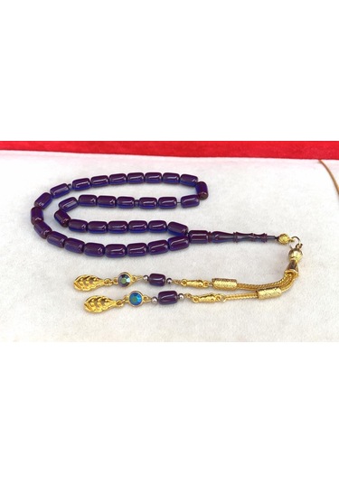 Tesbihci Mavi Mürdüm Ateş Kehribar Tesbih