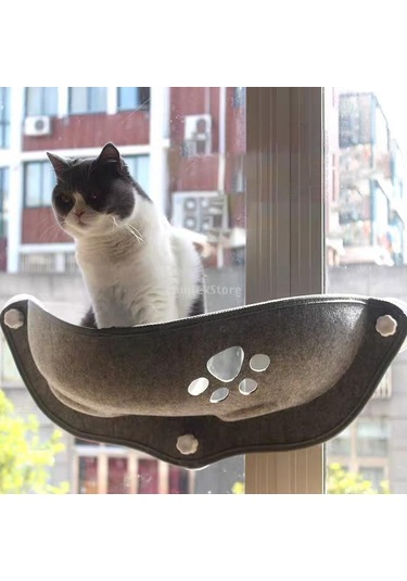 Homyl Kedi Hamak Yatak Pencere Dağı Araba Pod Şezlong Vantuz
