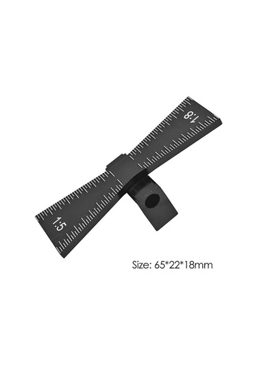 Sones Alüminyum Alaşımlı Kuyruklu Kırlangıç Çizgisi İşaretleyici Kompakt Ağaç İşleme Aleti