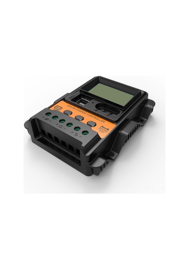 Aubyhe 20a 12v/24v Otomatik Tanıma Güneş Enerji Şarj Kontrolörü, Lcd Ekranlı, Usb Çıkışı, Çoklu Koruma, Akıllı Şarj Yönetimi