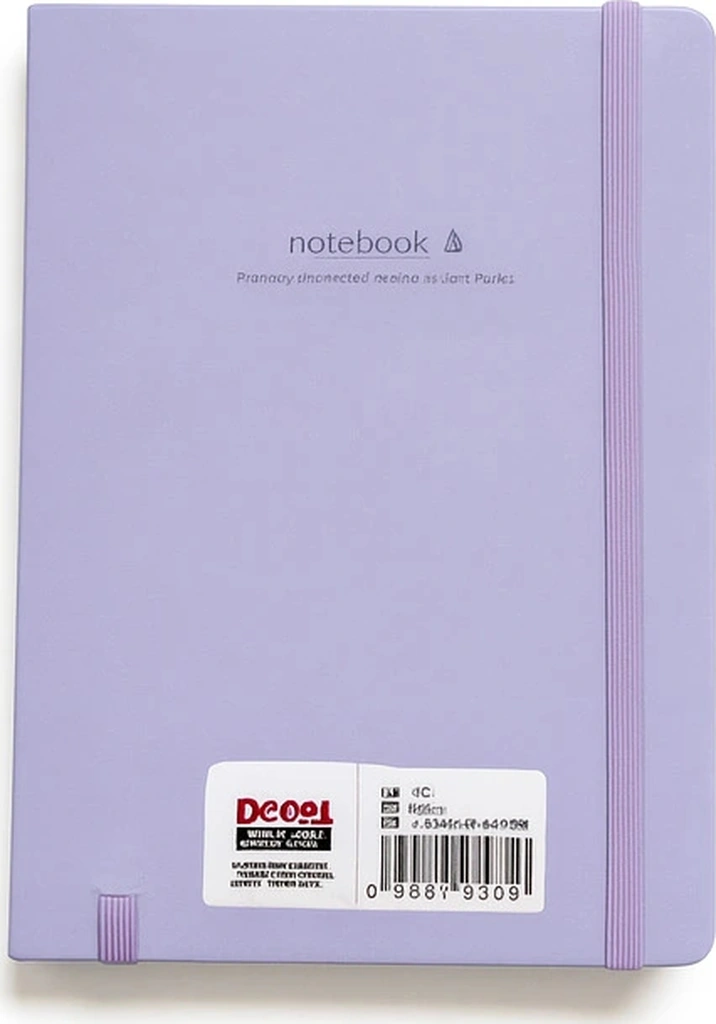 2 Adet Çizgili Defter Ajanda - Uçlu Kalem Hediyeli Waves Of Sparkle A5-a6 Mor