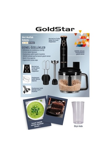 Goldstar ST-7200 Multimax Mutfak Robotu