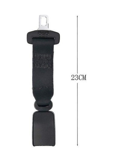 Jokmae Evrensel Araç Emniyet Kemeri Uzatma Seti - 2 Parça, 23cm, Siyah, Konforlu Ve Güvenli Sürüş İçin İdeal