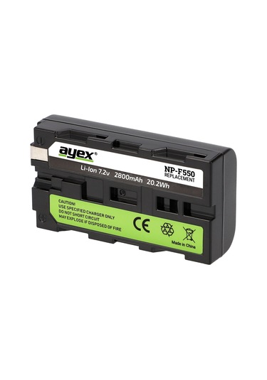 Sony Video Kameralar Için Np F550 Batarya