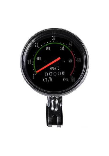 Aubyhe Mountain Bike Mekanik Hızmetre, Alüminyum Alloy, Su Geçirmez, 26-29 İnç Bisikletler İçin, Doğru Veri, Kolay Kurulum Siyah