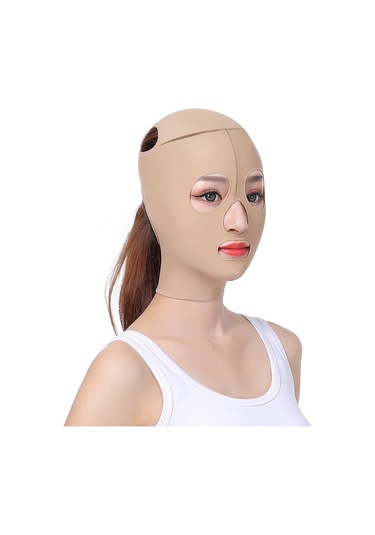 Lemestar V-çizgi Yüz Germe Kemer - Çene Kaldırma Ve Cilt Sıkılaştırma İçin Ayarlanabilir Masaj Bandı Çok Renkli