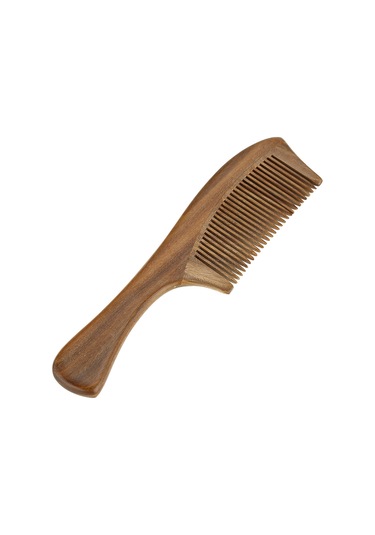 Lemestar Sandalwood Doğal Saç Tarakası - El Yapımı 20cm Saç Bakımı Aletleri