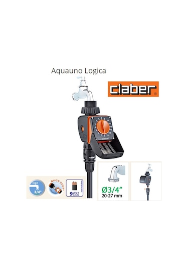 Claber 8422 - Aquauna Logıca - Sulama Zamanlayıcısı
