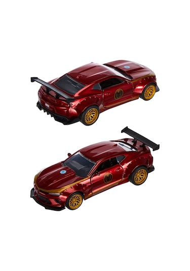 Marvel Iron Man 2016 Chevy Camaro Die - Cast Model Araba 1:32 - 13 Cm