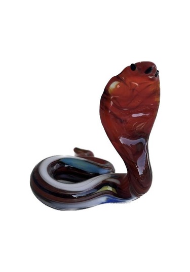 El Yapımı Murano Cam Yılan Biblo A74-02