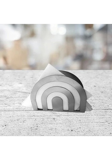 Glare Peçetelik Paslanmaz Çelik Halka Çok Renkli