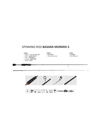 Lucky John Basara Mormıx 3 - 36t 0.5-3gr 2p 198cm Lrf Kamışı 0,5-3gr
