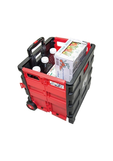 Kng002 Katlanır Sandık Tip Alışveriş Ve Sepet,sandık Araba Kangro