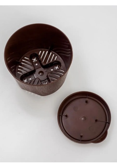 Ho'me Kökten Sulama Çiçek Saksısı 5 Adet 1 Litre Hacimli 168569874