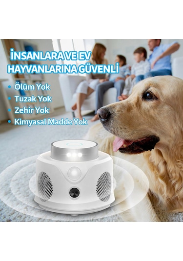 Pro Pır Sensor 360 Pest Repeller Ultrasonik-elektronik Fare Haşere Akrep Yarasa Kovucu