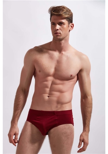 Josejuan Erkek Külot Koton Likralı 1101-bordo Bordo