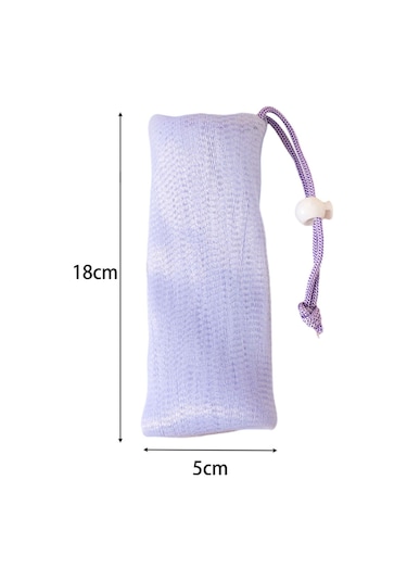 Homyl Sabun Köpüğü Örgü Çanta, Tasarrufu Kese, Banyo Için