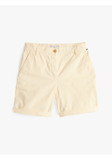 Tommy Hilfiger Co Blend Gmd Chıno Short Kadın Sarı Şort - Ww0ww42457 Sarı Tommy Hilfiger Co Blend Gmd Chıno Short Kadın Sarı Şort - Ww0ww42457 Sarı