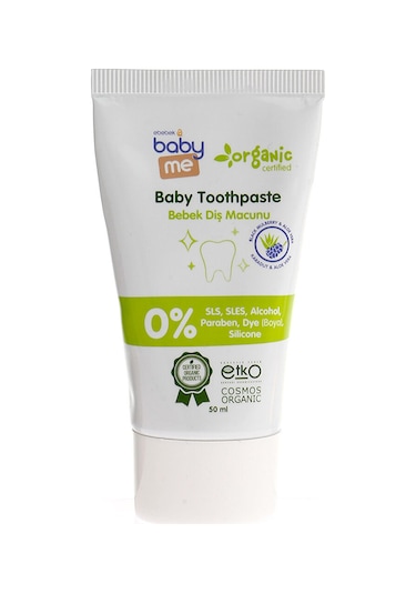baby me Organik Diş Macunu 50 ml