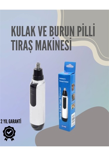Hassas 3d Bıçaklı Kulak Ve Burun Tıraş Makinesi