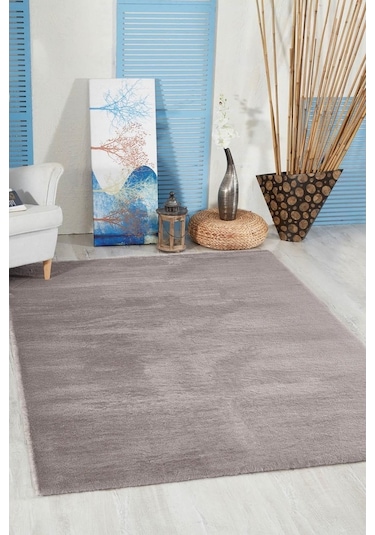 Jassrug Kürk Halı 160 x 220 Antrasit