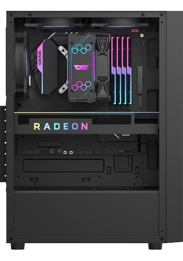 Aıgo A290 Usb3.0 3 12cm Fan Temperli Cam Siyah Atx Kasa Psu Yok