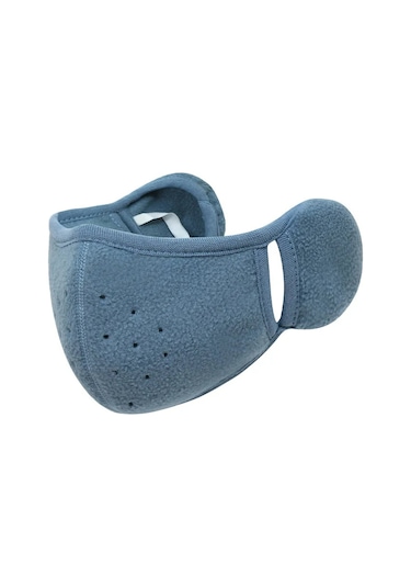 Yuntech01 Kışa Özel Unisex Polar Kulaklık Maske - Yumuşak, Rüzgar Geçirmez Ve Isıtıcı Siyah