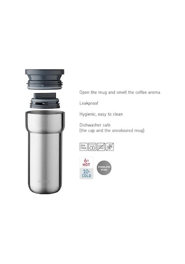 Mepal Termos 475 Ml, Nordic Brushed Çok Renkli
