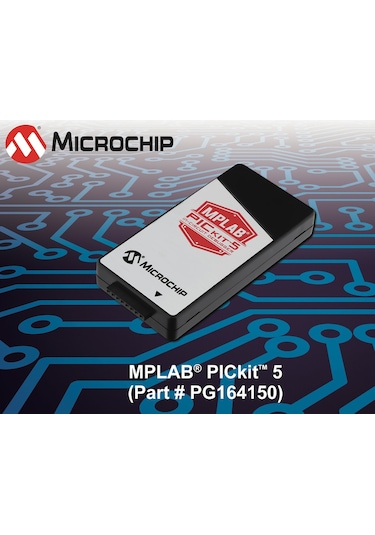 Microchip Pıckit 5 Pıc Dspıc Avr Sam Arm Pıckıt 5 Mplab Programlayıcı Hata Ayıklayıcı Icsp Ptg Blue