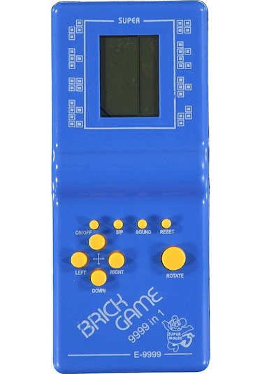 Brick Game E-9999 Tetris Çok Renkli
