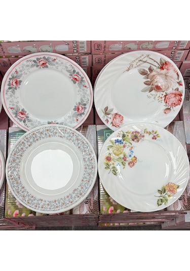 Konak Züccaciye Opal 6lı Pasta Tabağı 7 No