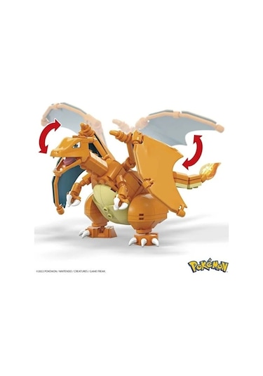Mega Pokémon Charizard Figürü, 8 Yaş Ve Üzeri, Gwy77