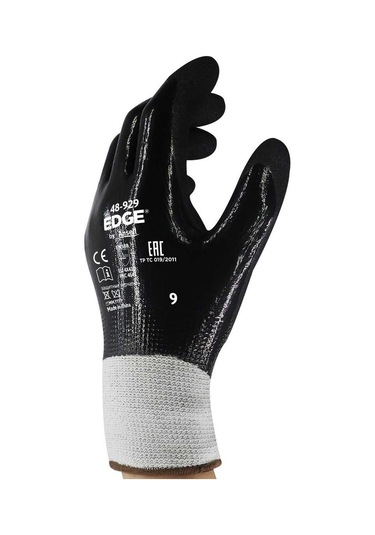 Ansell Edge 48-929 Nitril Kaplı Yağ Tutmayan Ve Çok Amaçlı Koruma