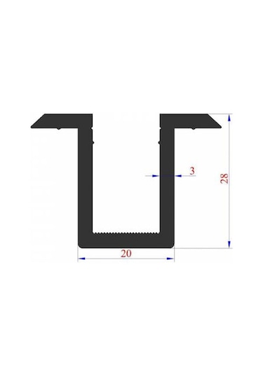 4 Adet Güneş Panel Tutucu Orta Kelepçe Aparatı Alüminyum