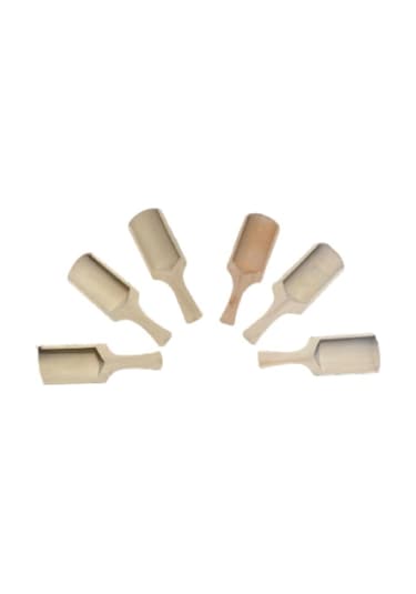 Ahşap 6'lı Baharat Kaşığı