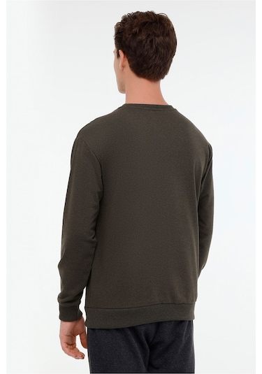 Kinetix Mr Rjn90 C Sw 4pr Haki Erkek Sweatshirt Haki