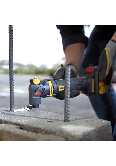 Cat DX41B 18 V Kömürsüz Profesyonel Çok Amaçlı Devir Ayarlı Raspalama + 14 Adet Aksesuar