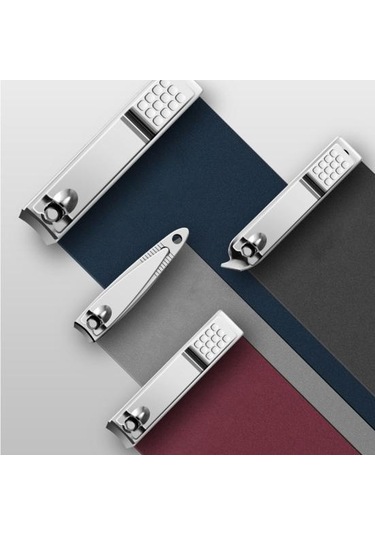 Moda Ouzhan 1 Takım Profesyonel Manikür Kesiciler Kompakt Paslanmaz Çelik Rahat Kılıf Manikür Seti Pedikür Malzemeleri F