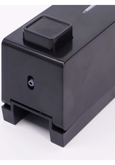 Didadodo Suntek 600ml Sabunluk Duvara Monte Banyo Duş Şampuanı Otel Siyahı Versiyon, Şık Ve Pratik 11.8x5cm Çift Kişilik