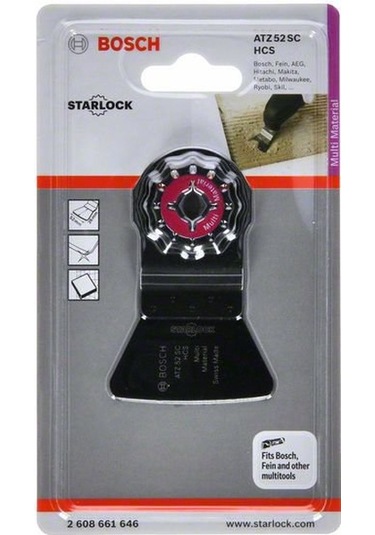 Bosch ATZ 52 SC Çok Fonksiyonlu Aletler İçin Raspa - 2608661646